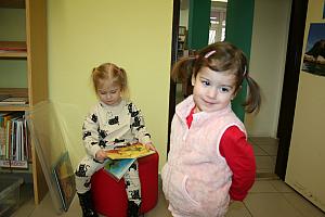 Návštěva dětí z RC Krumlík na pobočce Mír, 16. 1. 2020