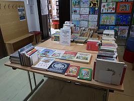 Výprodej knih v oddělení pro děti, 30. 6. 2020