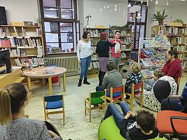 První akce letošního roku, zdroj: Městská knihovna v Českém Krumlově