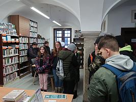 Návštěva dětí z Křemže, zdroj: Městská knihovna v Českém Krumlově