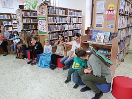 Masopustní veselí v knihovně, zdroj: Městská knihovna v Českém Krumlově