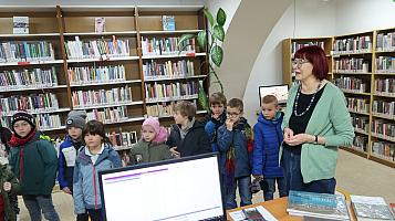 Cesta do knihovny, 1. návštěva, zdroj: Městská knihovna v Českém Krumlově