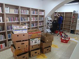 Reorganizace knihovního fondu, zdroj: Městská knihovna v Českém Krumlově (2/26)
