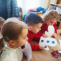 Beseda na pobočce Plešivec na téma zimní období, zdroj: Městská knihovna v Českém Krumlově (4/21)