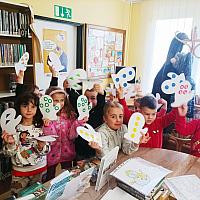 Beseda na pobočce Plešivec na téma zimní období, zdroj: Městská knihovna v Českém Krumlově (10/21)