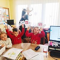 Beseda na pobočce Plešivec na téma zimní období, zdroj: Městská knihovna v Českém Krumlově (12/21)