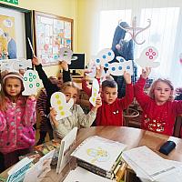 Beseda na pobočce Plešivec na téma zimní období, zdroj: Městská knihovna v Českém Krumlově (16/21)