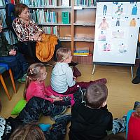 Beseda na pobočce Plešivec na téma zimní období, zdroj: Městská knihovna v Českém Krumlově (21/21)