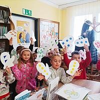 Beseda na pobočce Plešivec na téma zimní období, zdroj: Městská knihovna v Českém Krumlově (1/21)