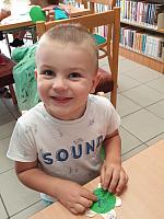 Děti z RC Krumlík na pobočce Mír, zdroj: Městská knihovna v Českém Krumlově (14/18)