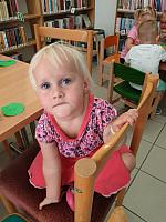 Děti z RC Krumlík na pobočce Mír, zdroj: Městská knihovna v Českém Krumlově (16/18)