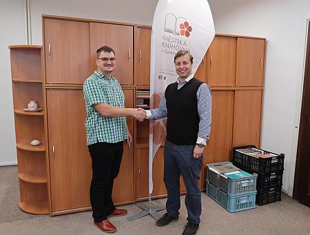 Nov&eacute; veden&iacute; knihovny, zdroj: Městsk&aacute; knihovna v Česk&eacute;m Krumlově, foto: Městsk&aacute; knihovna v Česk&eacute;m Krumlově