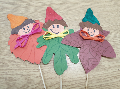 Podzimní tvoření s Kájou, Tvoření v knihovně 2