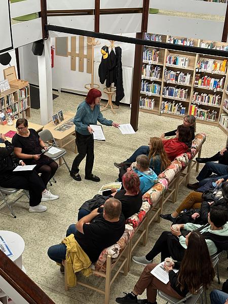 Noc v knihovně 2025, zdroj: Městská knihovna v Českém Krumlově, foto: Městská knihovna v Českém Krumlově (5/25)