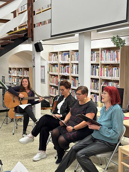 Noc v knihovně 2025, zdroj: Městská knihovna v Českém Krumlově, foto: Městská knihovna v Českém Krumlově (9/25)