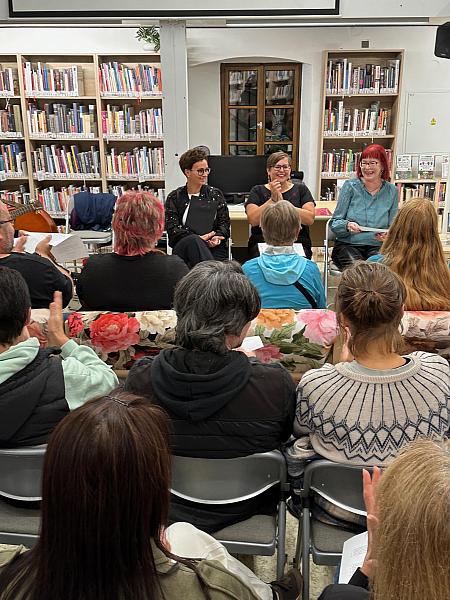 Noc v knihovně 2025, zdroj: Městská knihovna v Českém Krumlově, foto: Městská knihovna v Českém Krumlově (10/25)