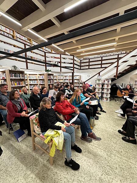 Noc v knihovně 2025, zdroj: Městská knihovna v Českém Krumlově, foto: Městská knihovna v Českém Krumlově (12/25)