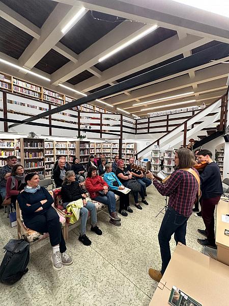 Noc v knihovně 2025, zdroj: Městská knihovna v Českém Krumlově, foto: Městská knihovna v Českém Krumlově (19/25)