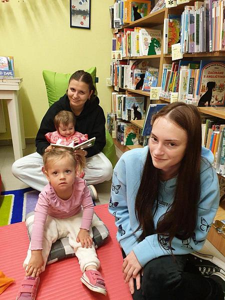 Krumlíci na pobočce Mír, zdroj: Městská knihovna v Českém Krumlově, foto: Městská knihovna v Českém Krumlově (8/26)