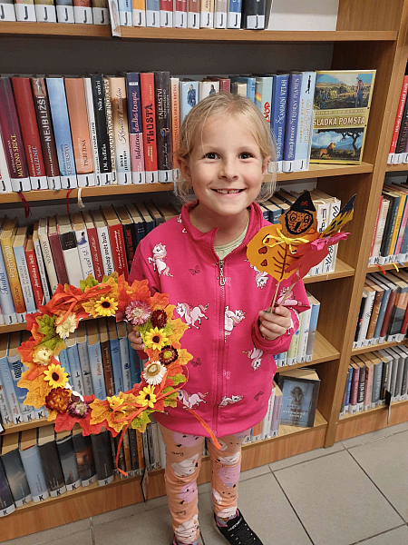 Tvoření s Kájou na Míru 2. 10. 2025, zdroj: Městská knihovna v Českém Krumlově, foto: Městská knihovna v Českém Krumlově (6/18)