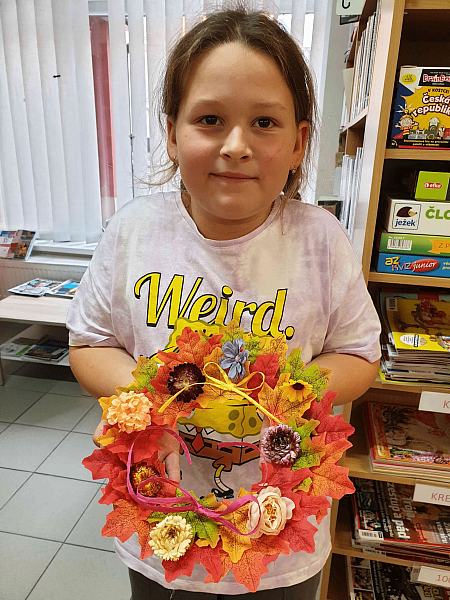 Tvoření s Kájou na Míru 2. 10. 2025, zdroj: Městská knihovna v Českém Krumlově, foto: Městská knihovna v Českém Krumlově (11/18)