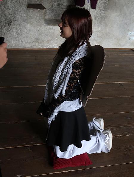 Pasování žáků prvního ročníku SUPŠ Anežky České 9. 10. 2025, zdroj: Městská knihovna v Českém Krumlově, foto: Městská knihovna v Českém Krumlově (17/47)