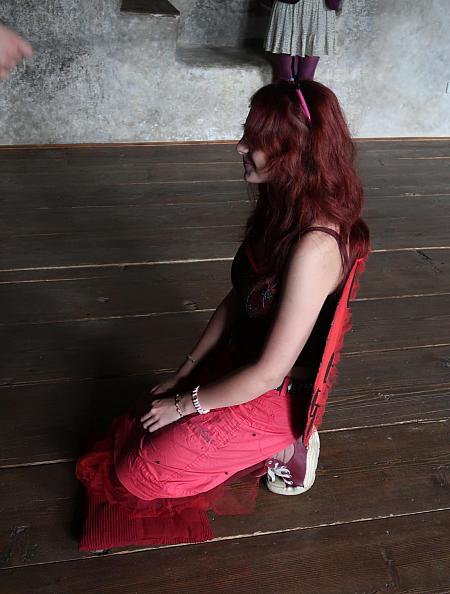 Pasování žáků prvního ročníku SUPŠ Anežky České 9. 10. 2025, zdroj: Městská knihovna v Českém Krumlově, foto: Městská knihovna v Českém Krumlově (36/47)