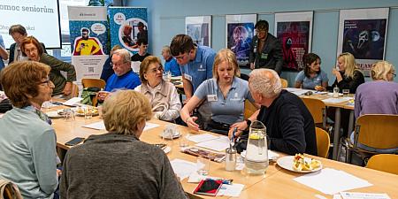 Mezigenerační setkání s prezentacemi 3, zdroj: Moudrá Síť, foto: Moudrá Síť