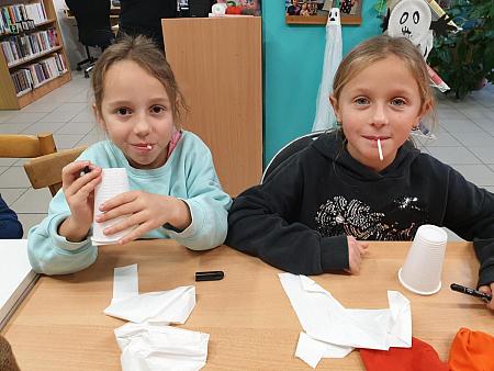 Halloweenské tvoření na Míru 23. 10. 2025, zdroj: Městská knihovna v Českém Krumlově, foto: Městská knihovna v Českém Krumlově (1/24)