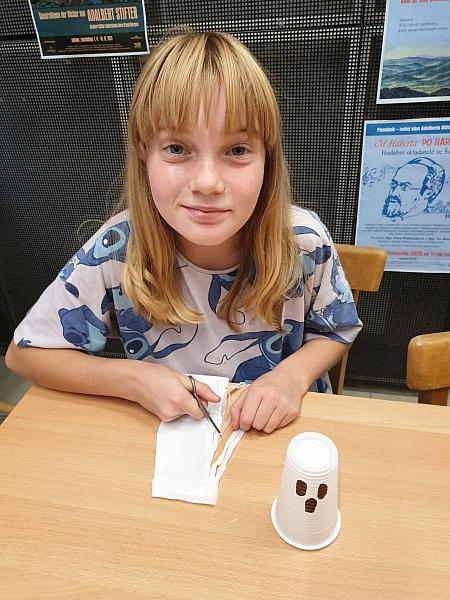 Halloweenské tvoření na Míru 23. 10. 2025, zdroj: Městská knihovna v Českém Krumlově, foto: Městská knihovna v Českém Krumlově (3/24)