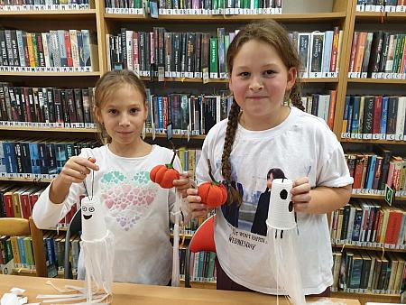 Halloweenské tvoření na Míru 23. 10. 2025, zdroj: Městská knihovna v Českém Krumlově, foto: Městská knihovna v Českém Krumlově (23/24)