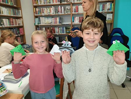 Návštěva druháčků ze ZŠ Za Nádražím na pobočce Mír, zdroj: Městská knihovna v Českém Krumlově, foto: Městská knihovna v Českém Krumlově (9/37)