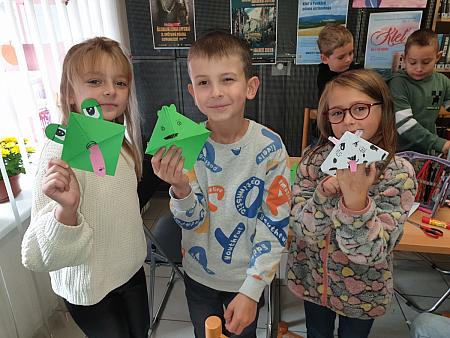 Návštěva druháčků ze ZŠ Za Nádražím na pobočce Mír, zdroj: Městská knihovna v Českém Krumlově, foto: Městská knihovna v Českém Krumlově (10/37)