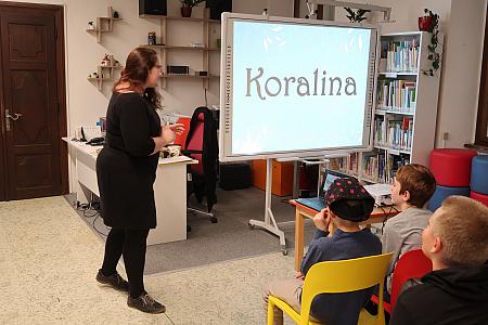 Čtenářské lekce - Koralina, zdroj: Městská knihovna v Českém Krumlově, foto: Městská knihovna v Českém Krumlově (1/25)