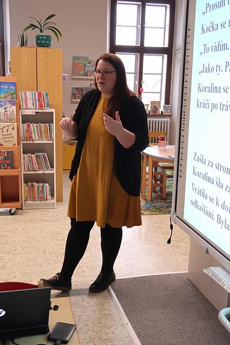 Čtenářské lekce - Koralina, zdroj: Městská knihovna v Českém Krumlově, foto: Městská knihovna v Českém Krumlově (17/25)