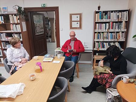 Literární klub ručních prací, zdroj: Městská knihovna v Českém Krumlově, foto: Městská knihovna v Českém Krumlově (1/1)