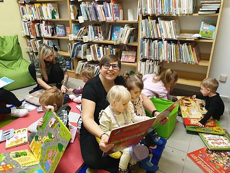 Listopadová návštěva Krumlíků na Míru, zdroj: Městská knihovna v Českém Krumlově, foto: Městská knihovna v Českém Krumlově (4/20)