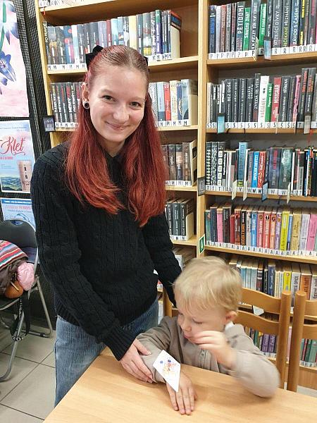 Listopadová návštěva Krumlíků na Míru, zdroj: Městská knihovna v Českém Krumlově, foto: Městská knihovna v Českém Krumlově (17/20)