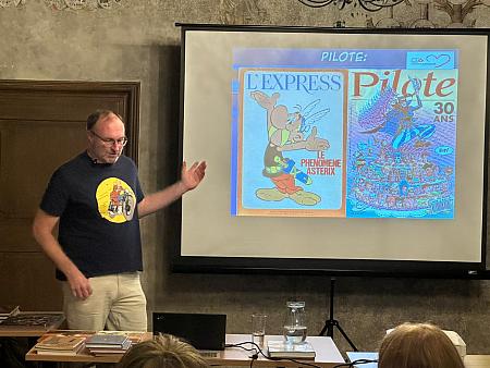 Od Tintina k Titeufovi aneb století franko-belgického komiksu, zdroj: Městská knihovna v Českém Krumlově, foto: Městská knihovna v Českém Krumlově (3/10)