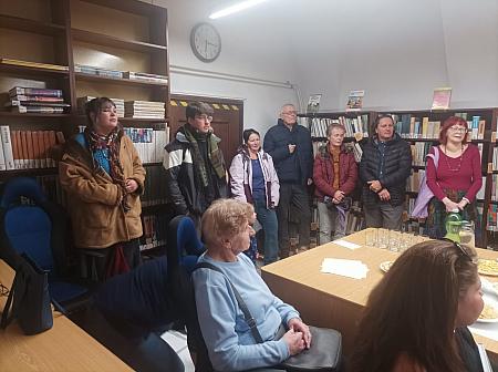 Vernisáž akvarelů Jany Peškové, zdroj: Městská knihovna v Českém Krumlově, foto: Městská knihovna v Českém Krumlově (4/12)