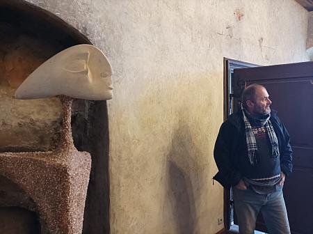 Do knihovny se nastěhoval anděl, zdroj: Městská knihovna v Českém Krumlově, foto: Městská knihovna v Českém Krumlově (5/12)