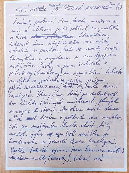 Do knihovny se nastěhoval anděl, zdroj: Městská knihovna v Českém Krumlově, foto: Městská knihovna v Českém Krumlově (9/12)