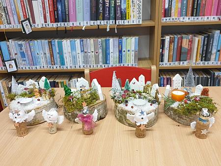 Vánoční tvoření na pobočce Mír, zdroj: Městská knihovna v Českém Krumlově, foto: Městská knihovna v Českém Krumlově (7/24)
