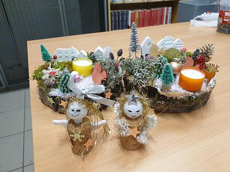 Vánoční tvoření na pobočce Mír, zdroj: Městská knihovna v Českém Krumlově, foto: Městská knihovna v Českém Krumlově (22/24)