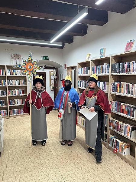 Tříkrálový koncert kapely Lakomá Barka, zdroj: Městská knihovna v Českém Krumlově, foto: Městská knihovna v Českém Krumlově (10/10)