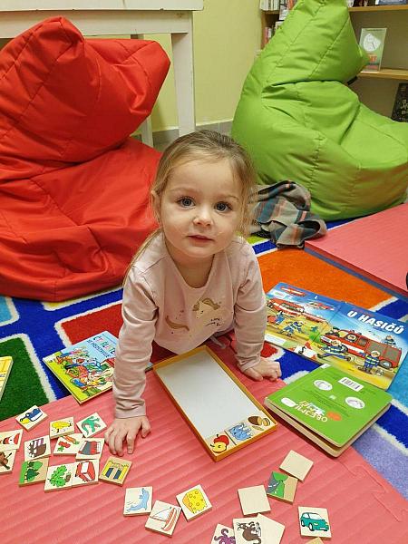 Letošní první návštěva DS Střapatá smečka, zdroj: Městská knihovna v Českém Krumlově, foto: Městská knihovna v Českém Krumlově (8/16)