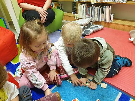 Lednová návštěva z RC Krumlík na pobočce Mír, zdroj: Městská knihovna v Českém Krumlově, foto: Městská knihovna v Českém Krumlově (1/19)