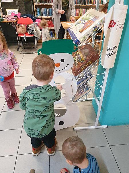 Lednová návštěva z RC Krumlík na pobočce Mír, zdroj: Městská knihovna v Českém Krumlově, foto: Městská knihovna v Českém Krumlově (15/19)