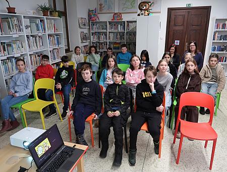 Superhrdinové z 5.A ZŠ Linecká, zdroj: Městská knihovna v Českém Krumlově, foto: Městská knihovna v Českém Krumlově (1/13)