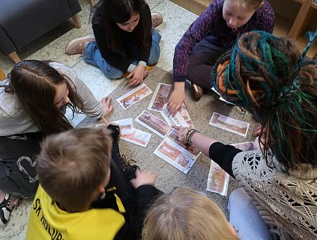 Staré pověsti české se ZŠ Holubov, zdroj: Městská knihovna v Českém Krumlově, foto: Městská knihovna v Českém Krumlově (9/15)